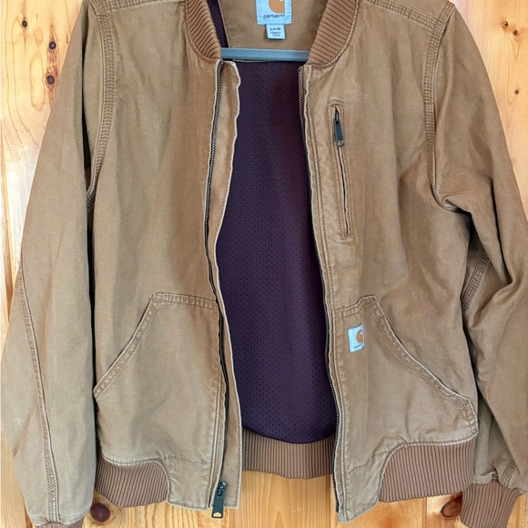 Carhartt Tan Bomber Jacket - Picture 4 of 4